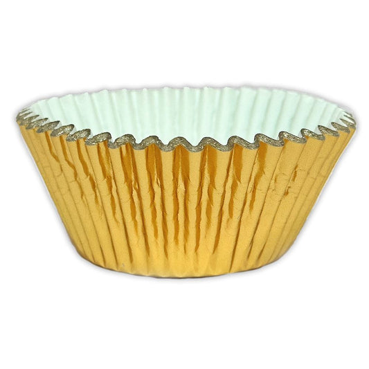 Gold Foil Cupcake Cases