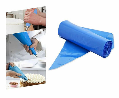 Disposable Piping Bags for Effortless Cake Decorating - 100 bags